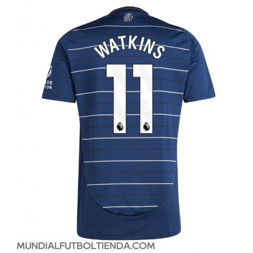 Camiseta Aston Villa Ollie Watkins #11 Tercera Equipación Replica 2024-25 mangas cortas